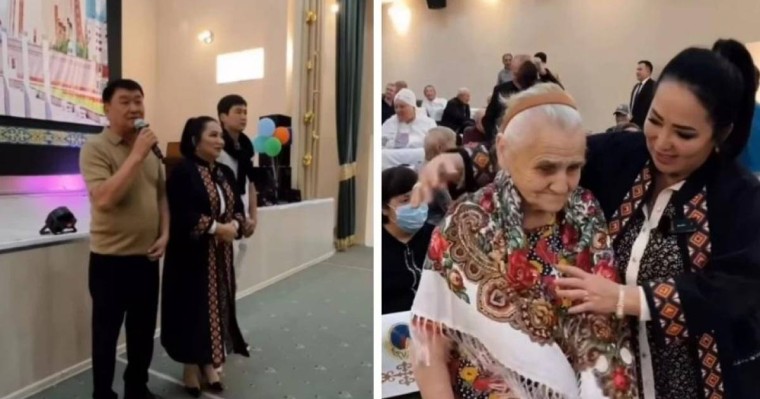 Қарттар үйіне барған Айдарбековтер отбасы сынға қалды