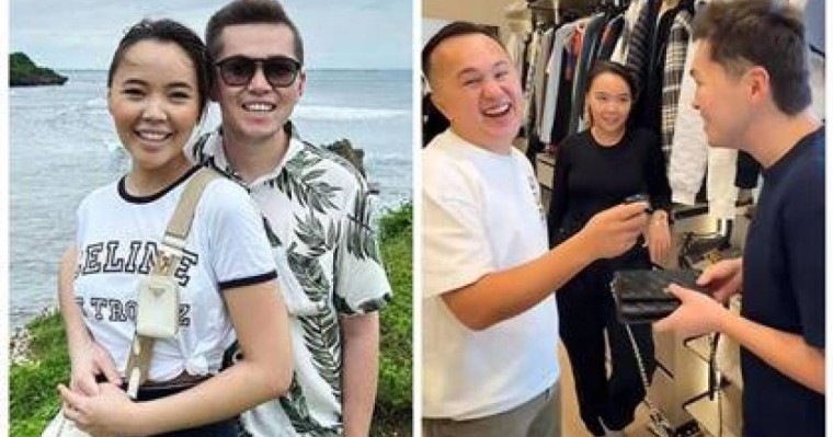 “Ең кішкентай сөмке 4 миллион теңге”: Қыран Талапбек әйеліне сыйлаған сыйлықтарын көрсетті