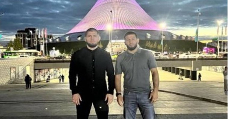 Хабиб Нурмагомедов Қазақстан халқына үндеу жасады