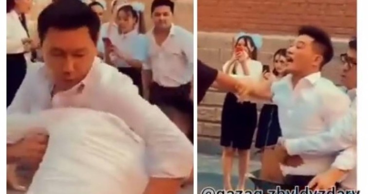 "Әнші болсаң өзіңе әншісің": Серік Ибрагимовтың төбелесі видеоға түсіп қалды