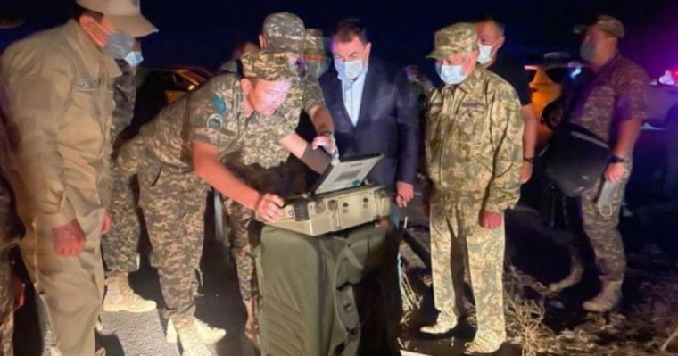 Жамбыл облысындағы жағдай: жарылыстар тоқтады, бірақ қойма жанып жатыр