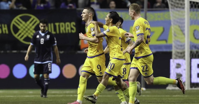 Футболдан Қазақстан құрамасы Словениядан 1:2 есебімен жеңіліп қалды