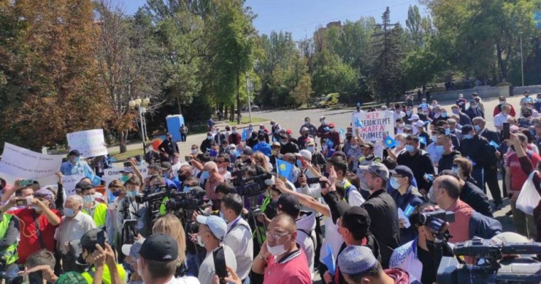 Алматыда Тоқаевтың жолдауын қолдаған митинг туралы полиция пікір білдірді