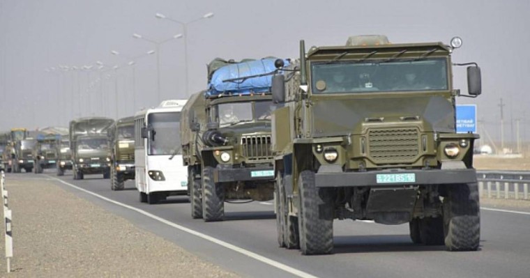 Әскери техникалар жинала бастады: ҰҚК шекара қызметі мәселені түсіндірді