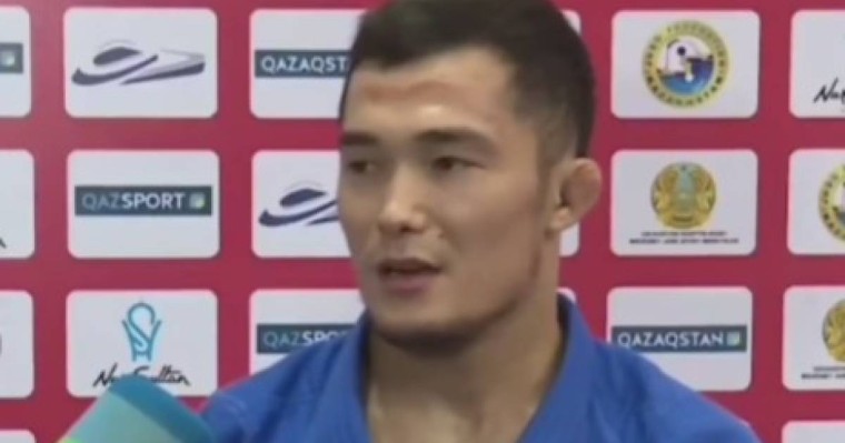 Дзюдошы қазақ жігіті орысша сұраққа тек қазақша жауап берді (видео)