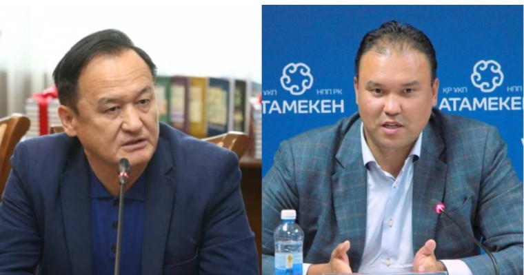 "Қайда Жаңа Қазақстан?" - Қазыбек Иса қазақ тілін білмейтін Есқалиевты сынға алды