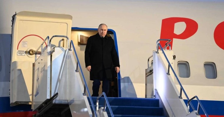 Путин ресми сапармен Қазақстанға келді