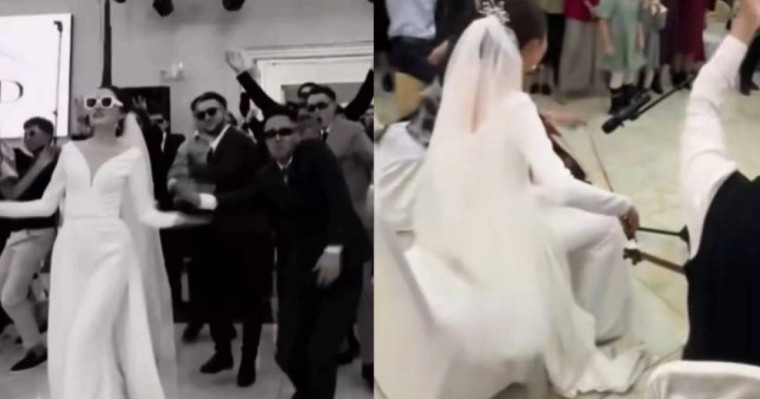 "Адай" күйін орындаған қалыңдық желі қолданушыларын сүйсіндірді (Видео)