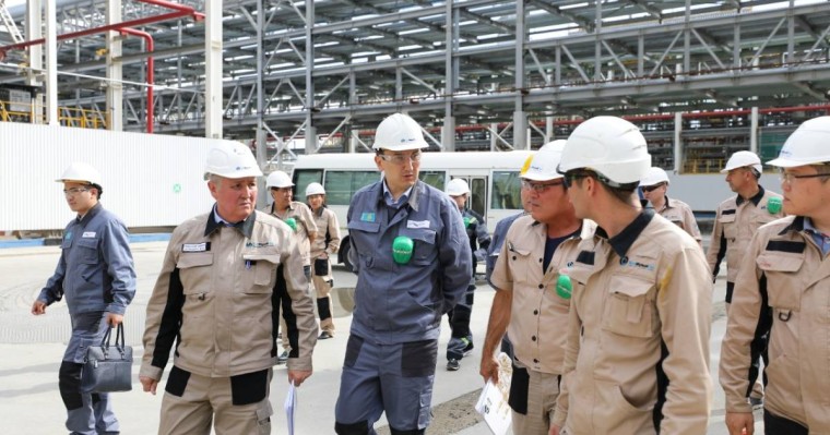 «ҚазМұнайГаз» басшысы М. Мырзағалиев Атырау МӨЗ барды