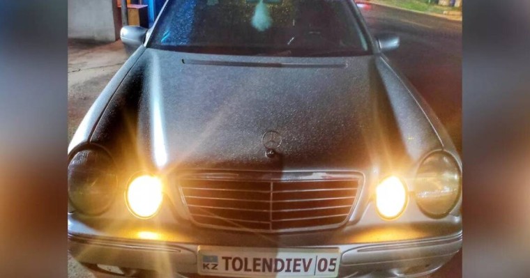 Талғар тұрыны нөміріне тегін жазып алған: Полиция мәлімдеме жасады