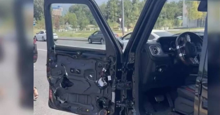 Айжан Байзақова жол апатына түсті (видео)