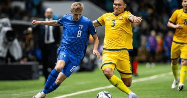 Сенсациялық жеңіс: футболдан Қазақстан құрамасы Финляндияны ұтты