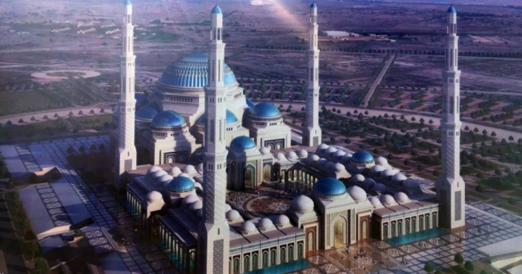 Астанада 30 мың адам сиятын мешіт салынып жатыр