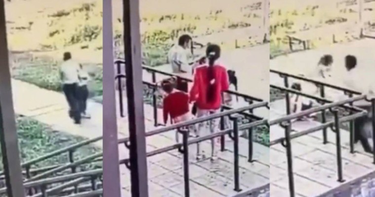 Оралда 6 жасар қыздың ұрланған кезі видеоға түсіп қалды