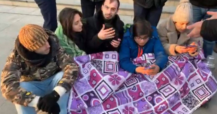 Полиция наразылық кезінде 20-дан астам оппозиция белсендісін ұстады