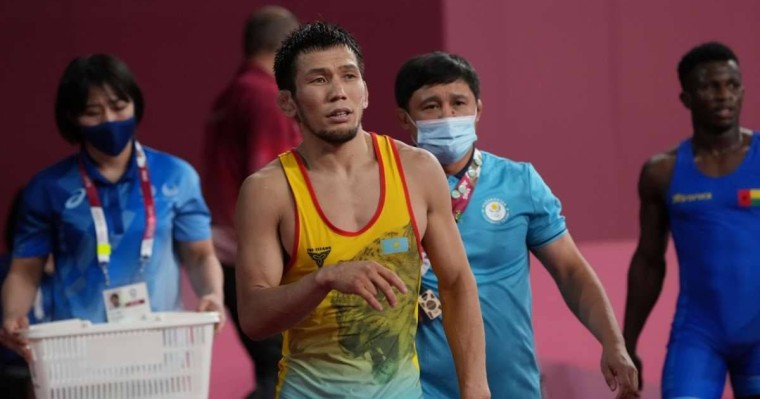 Еркін күрестен қазақ балуаны Токио Олимпиадасында жеңіске жетті