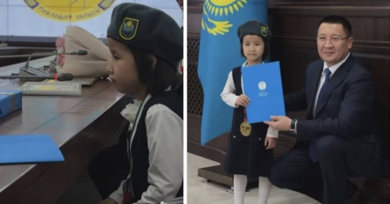 Алты жасында әлем чемпионы атанған бүлдіршінді Президент арнайы құттықтады