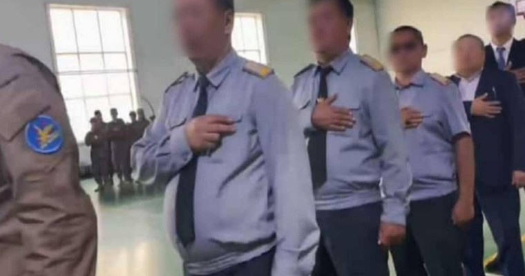 Қазақстан әнұранына құрметсіздік танытқан әскери қызметкер жазаға тартылды