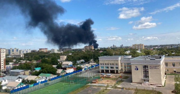 Нұр-Сұлтанда өрт болды