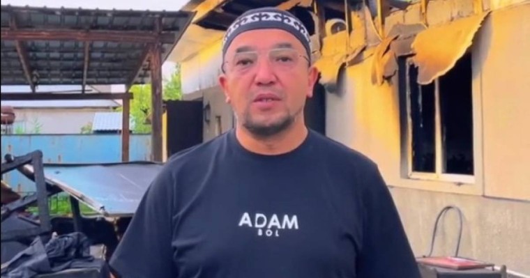 Нұрлан Албанның тірнектеп жинаған дүниесі өртеніп кетті