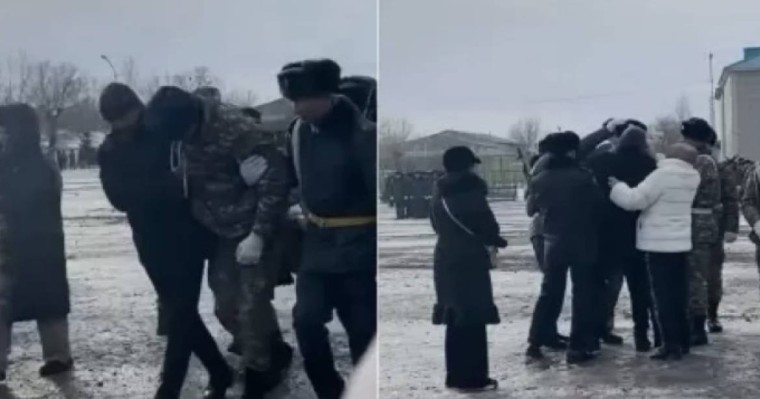 Аягөзде сарбаз ант қабылдау кезінде есінен танып қалған