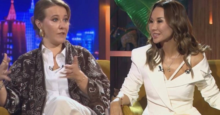 Журналист Динара Сатжан жаңа бағдарламасына соғысты қолдайтын ресейлік тележүргізуші Собчакты шақырды