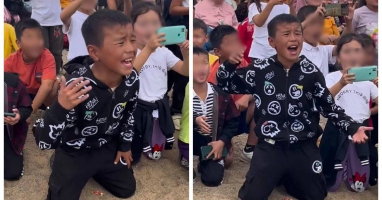 Қуандық Рахым әнін беріле орындаған ауыл баласына іздеу жариялады