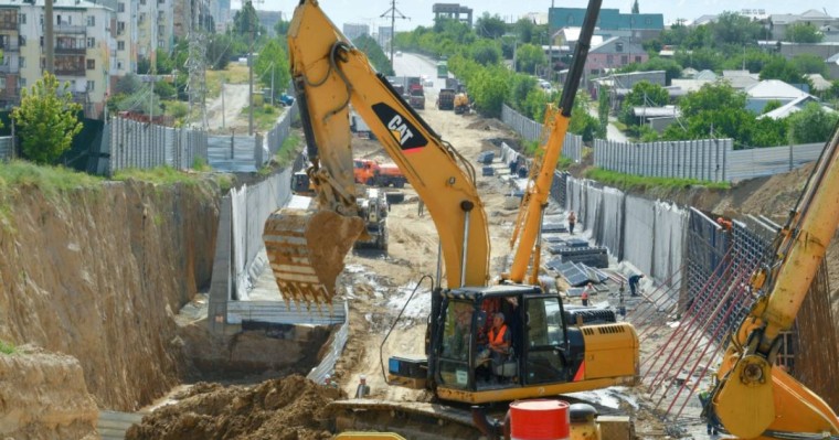 Шымкентте 2 жолайрықтың құрылысы жүруде