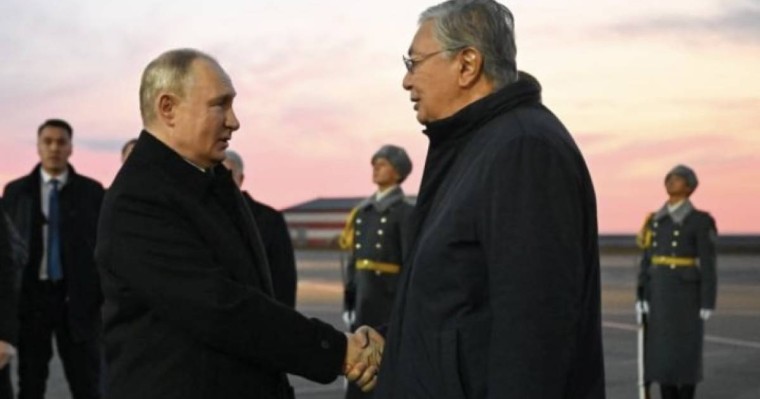 Путин Астанаға мемлекеттік іс-сапармен келді