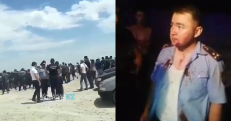 “Өзбек ұлтының өкілдері Шорнақ ауылындағы учаскелік полицейге шабуыл жасады”: полиция ресми мәлімдеме жасады