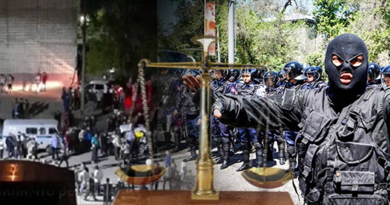 Сәтпаевтағы жағдай: көпшілік бірнеше көлікті өртеді