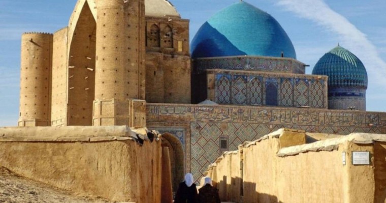 Түркістандағы Қожа Ахмет Ясауи кесенесін жармақ болған