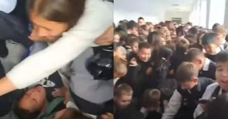 Оқушылар мектеп дәлізіне сыймай жатыр: Астана мен Көкшетаудың білім басқармаларының басшылары жазаланады