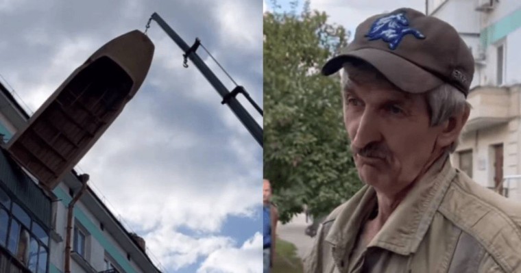 Петропавлда ер адам 23 жыл бойы пәтерінің ішінде қайық жасаған