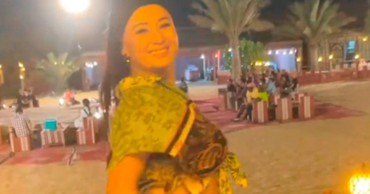 Күйеуін қызғанып билеген Мәдина Сәдуақасова елді таңғалдырды (видео)