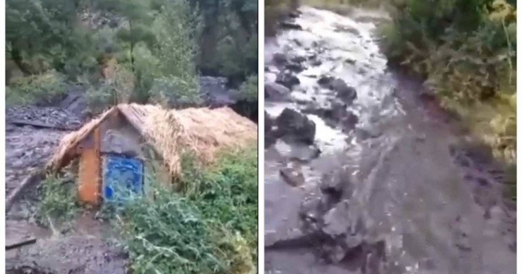 Алматы облысында сел жүріп өтті