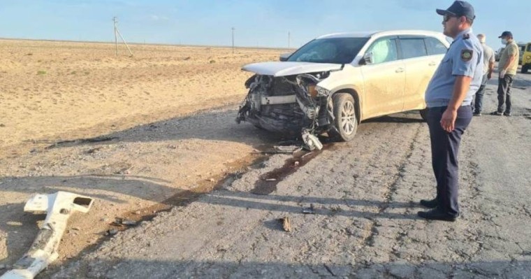 Атырау облысында ірі жол апаты болып, бір әйел тірідей жанып кеткен