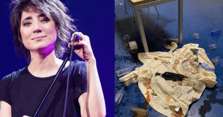 "Грим бөлмесінің талқаны шыққан": Земфираның концертін ұйымдастырушылардың бірі бар шындықты жайып салды