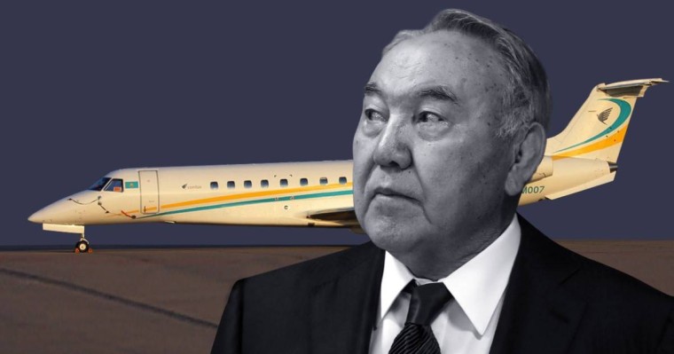 Назарбаевтың ұшағы Мәскеуге барды