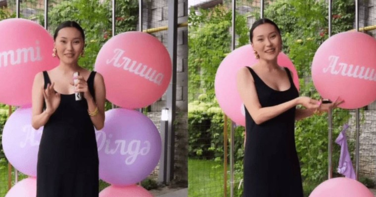 Айсәуле Бақытбек екінші қызына қандай есім бергенін жария етті