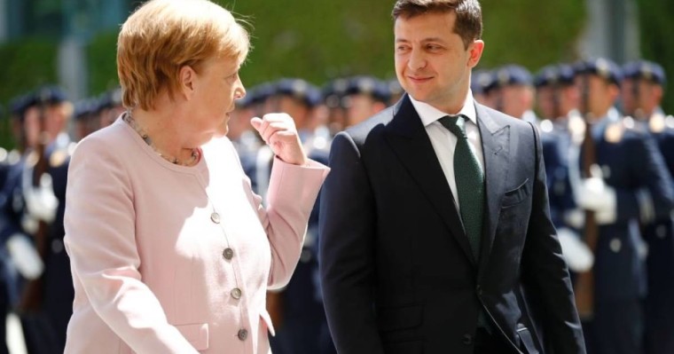  Зеленский екі күндік жұмыс сапарымен Германияға келді