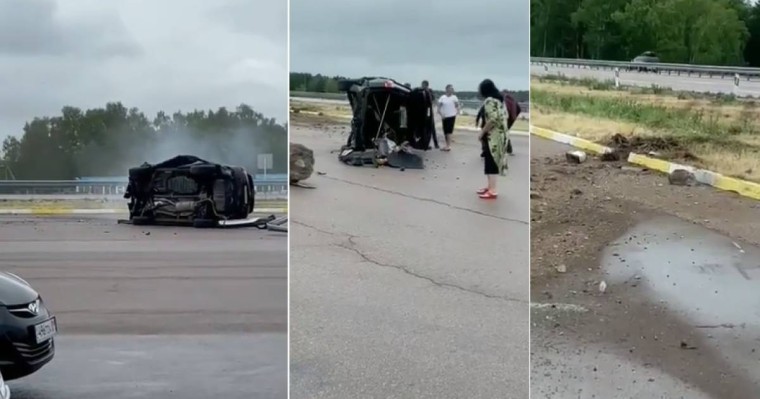 "Мама, рөлге неге отырдың?!": елорда маңында болған жол апатының видеосы тарап кетті