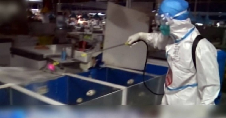 Коронавирустың қайта өршуіне себепкер болған базар дезинфекцияланды