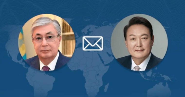 Тоқаев су тасқынынан қаза тапқандарға байланысты Корея президентіне көңіл айтты