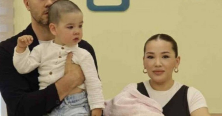 Мақпал Исабекова алғаш рет күйеуін көрсетті(фото)