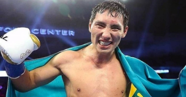 Жәнібек Әлімханұлы Роб Брантты 8-раундта техникалық нокаутпен жеңді (видео)