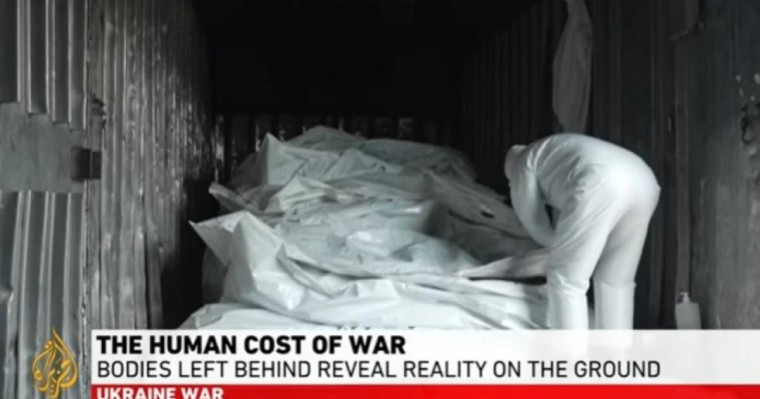 Вагонға орыс сарбаздарының мәйіті тиелген видео таратылды (видео)