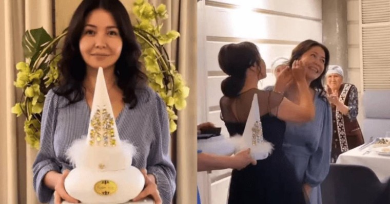 Әсел Сәдуақасоваға сырға салды