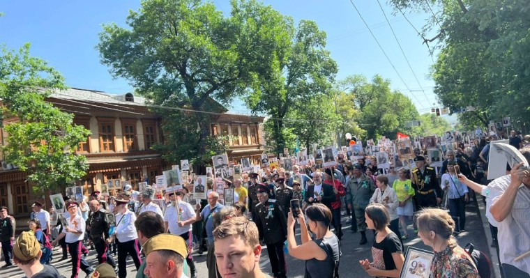 Алматыда «Бессмертный полк» шеруі басталды