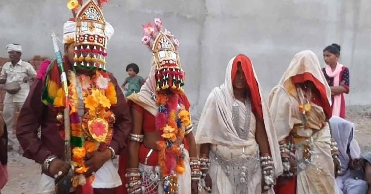 Ер адам бірден үш әйелге үйленіп, той жасаған